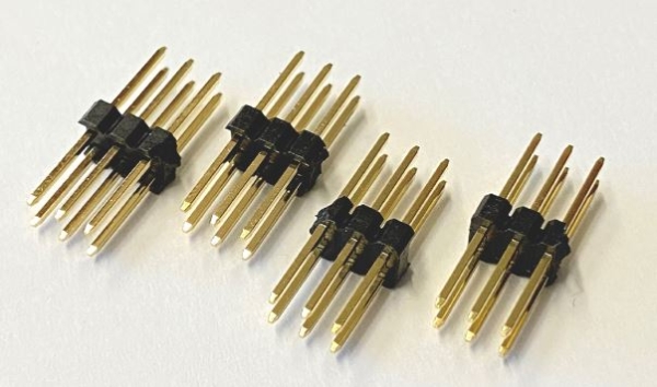 OPT4735 Stiftleiste 2x3pol/RM2,54 JR/F16mm 4St